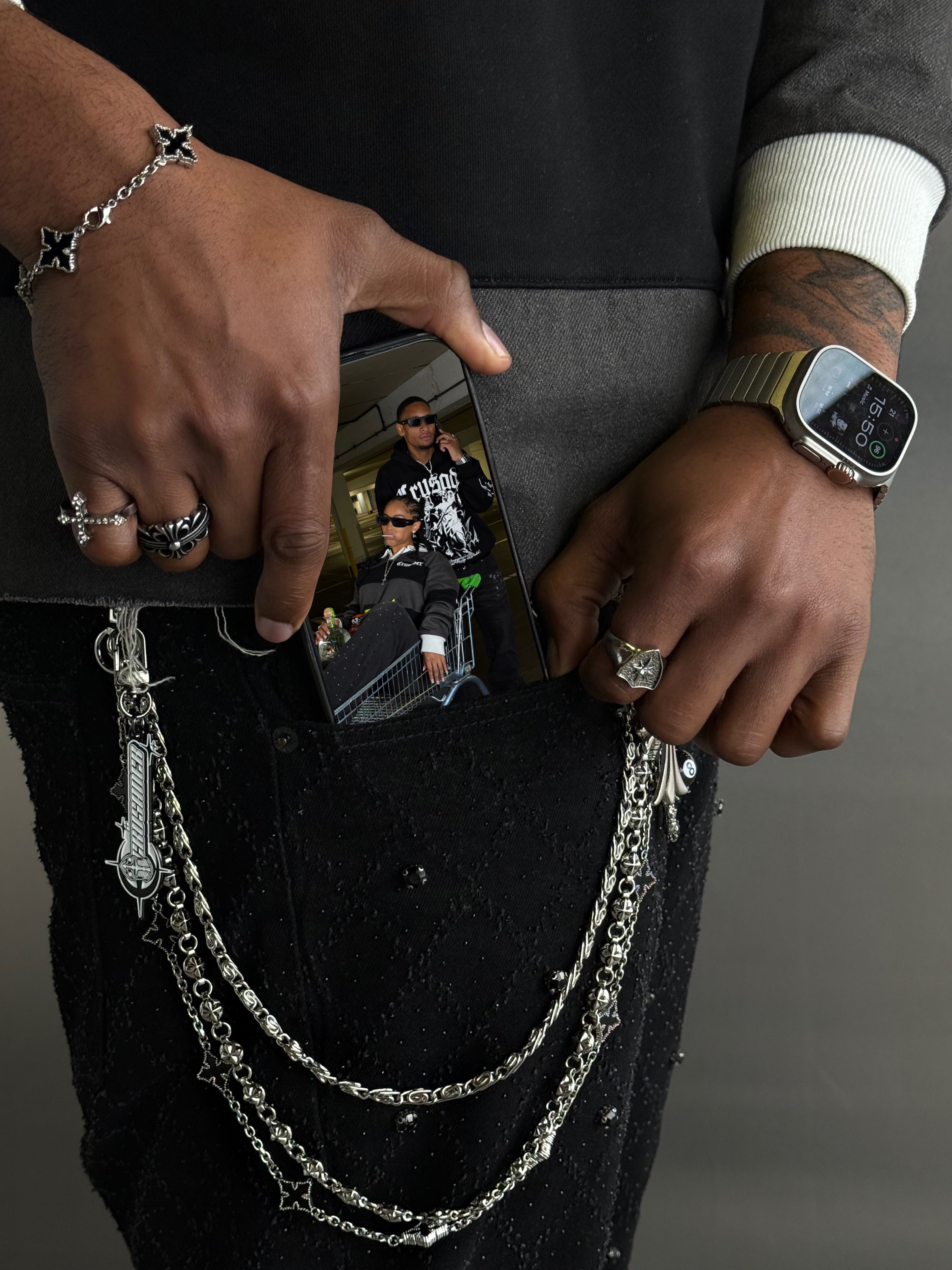 Crusader Key Chain