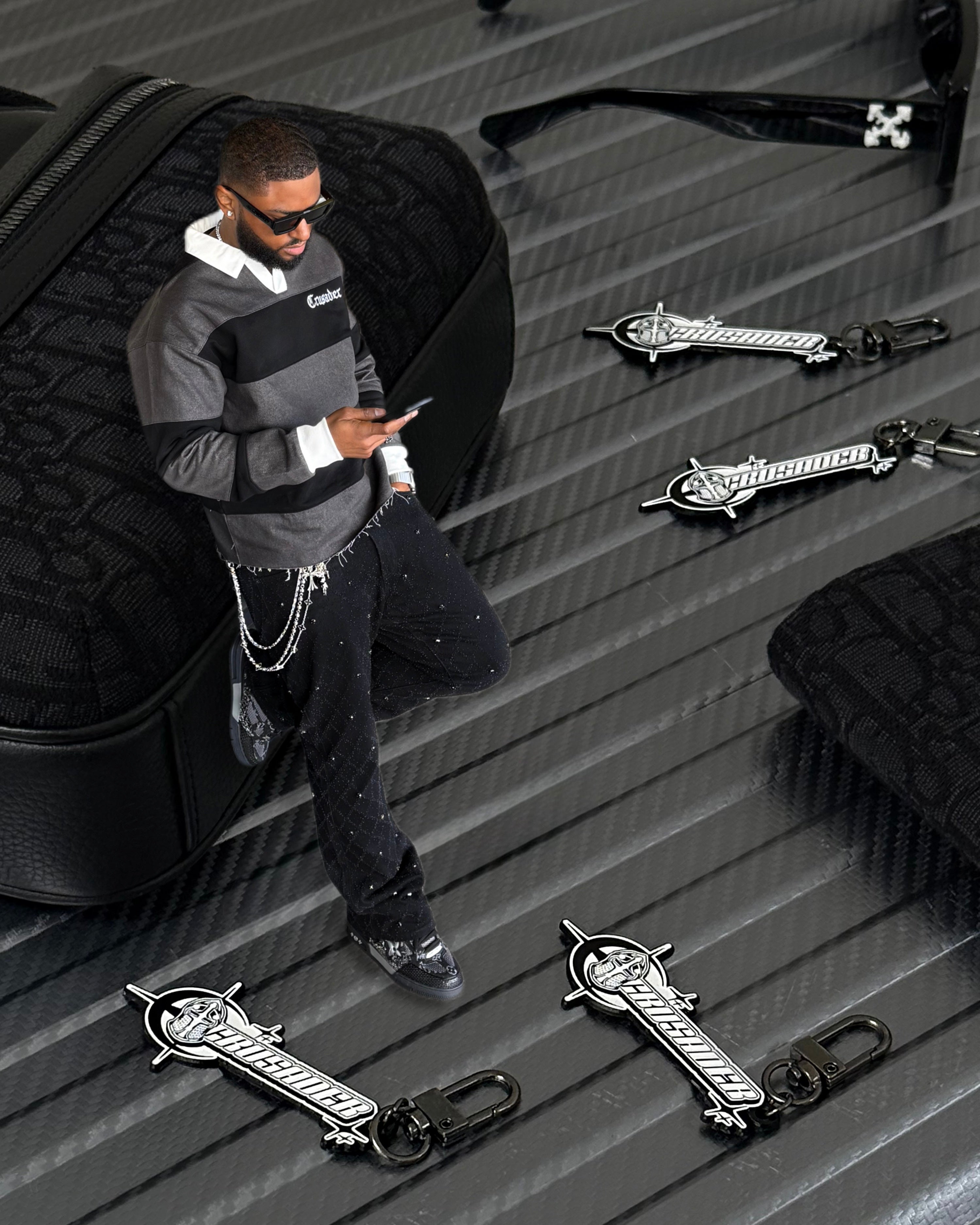 Crusader Key Chain